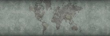 Фотообои карта Factura FASHION WORLD MAP 7